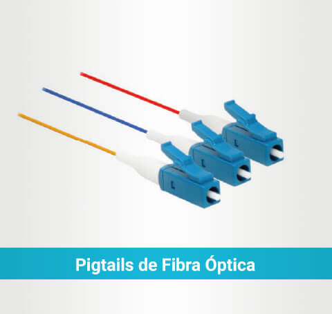 Pigtails de fibra óptica