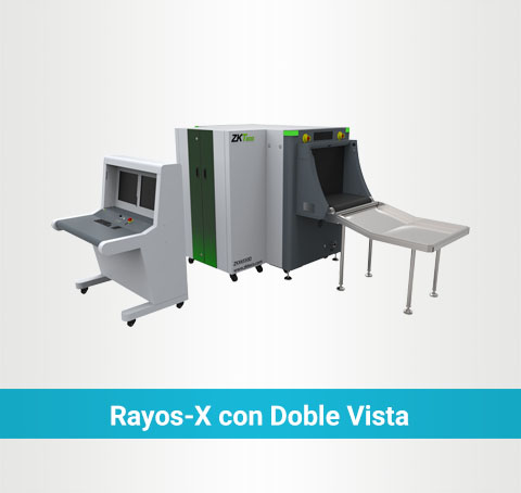 Detector rayos x de doble vista